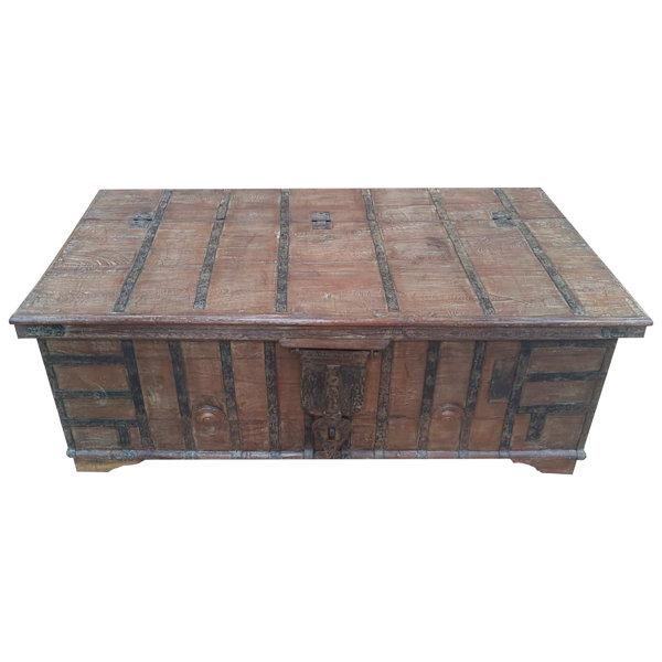 Latitude Vive Arafat Solid Wood Block Coffee Table Wayfair.co.uk